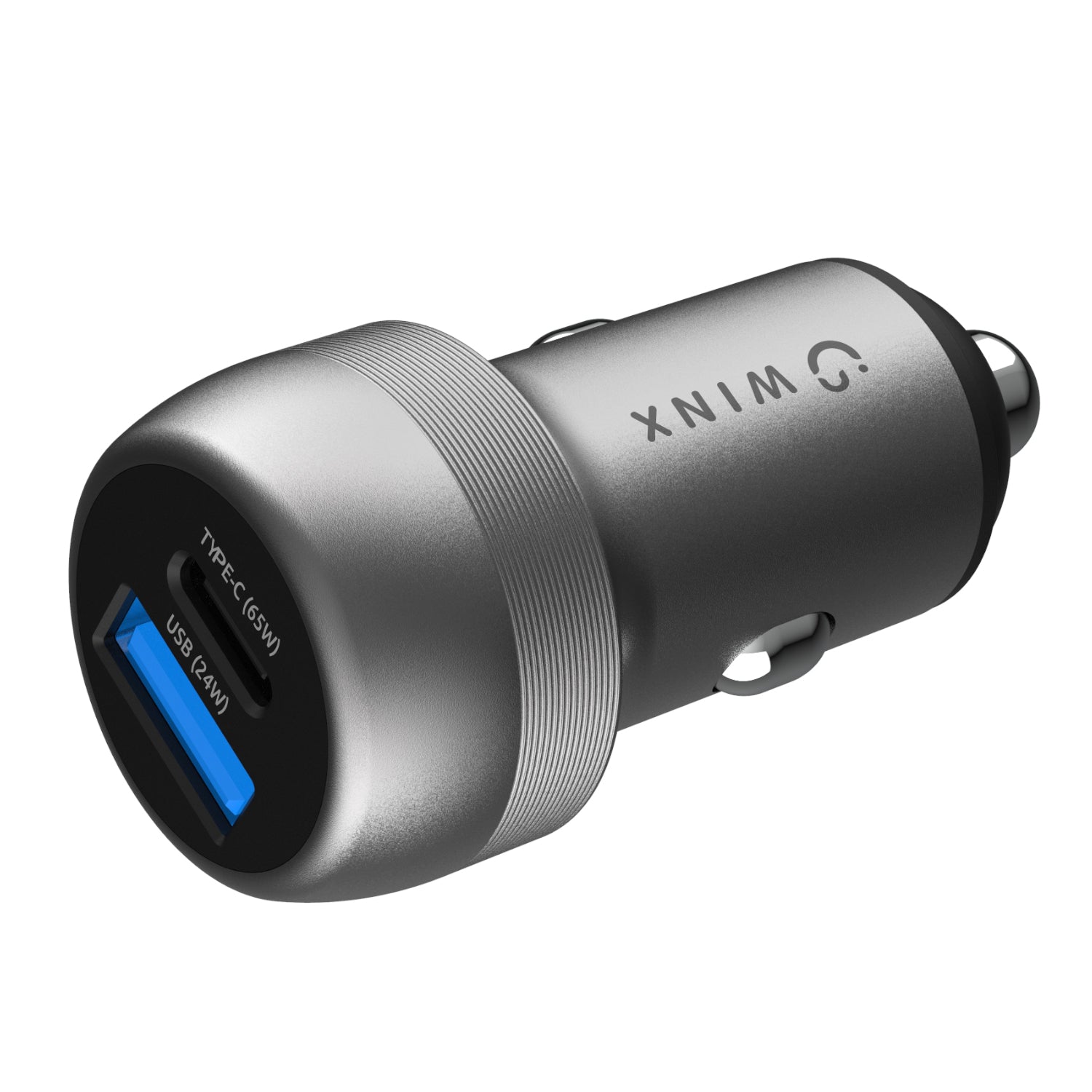 WINX POWER Fast 89W Car Charger - Silver