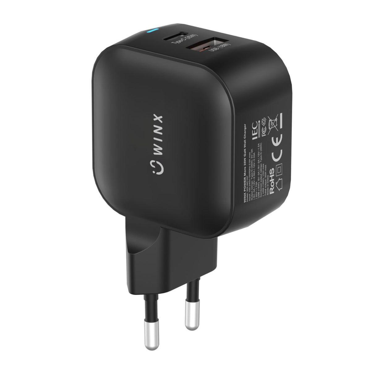 WINX POWER More 35W GaN Wall Charger - Black