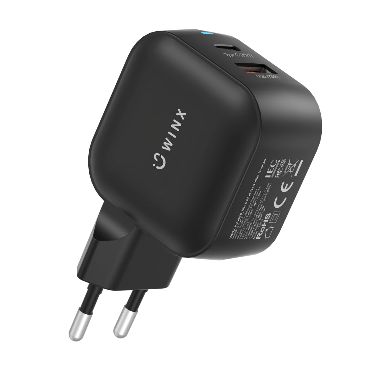 WINX POWER More 35W GaN Wall Charger - Black
