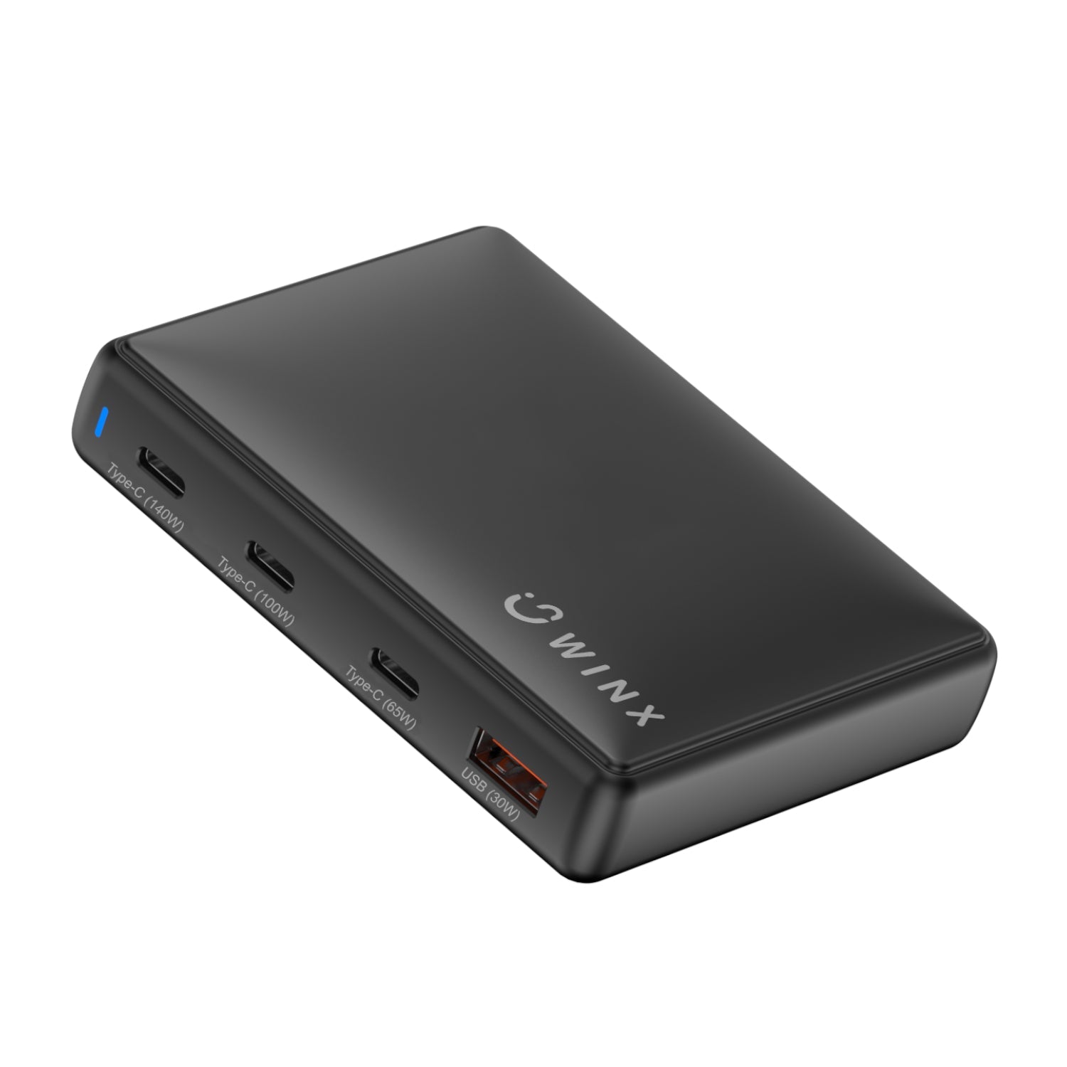 WINX POWER Ultra 140W GaN Desktop Charger - Black - Black