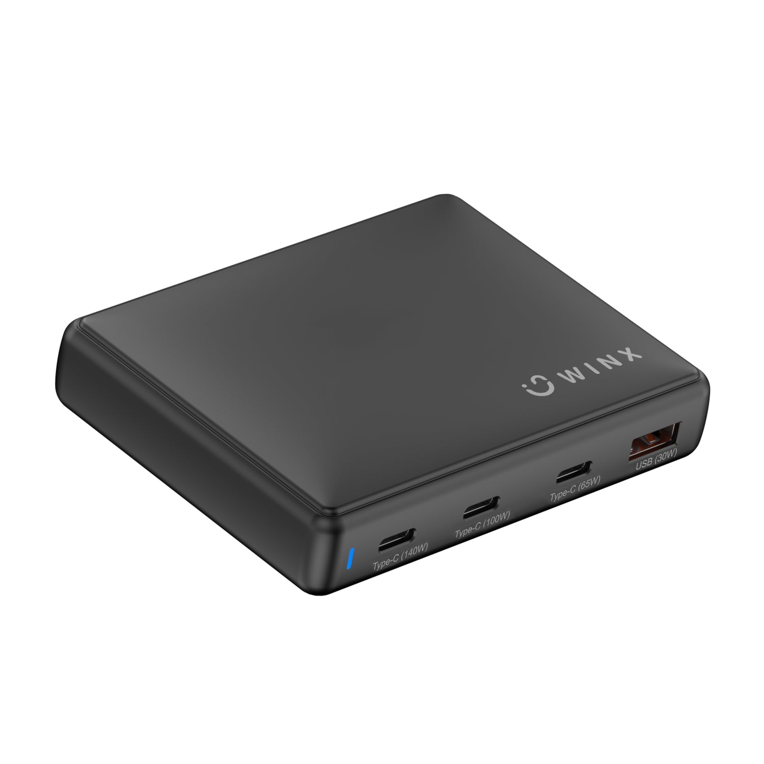 WINX POWER Ultra 140W GaN Desktop Charger - Black - Black