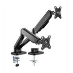 Winx Rise Pro Dual Full Motion Monitor Arm - Black - Black
