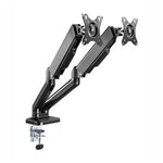 Winx Rise Pro Dual Full Motion Monitor Arm - Black - Black
