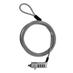 Winx Secure Max Universal Code Cable Lock - Silver