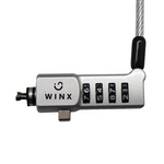 Winx Secure Max Universal Code Cable Lock - Silver