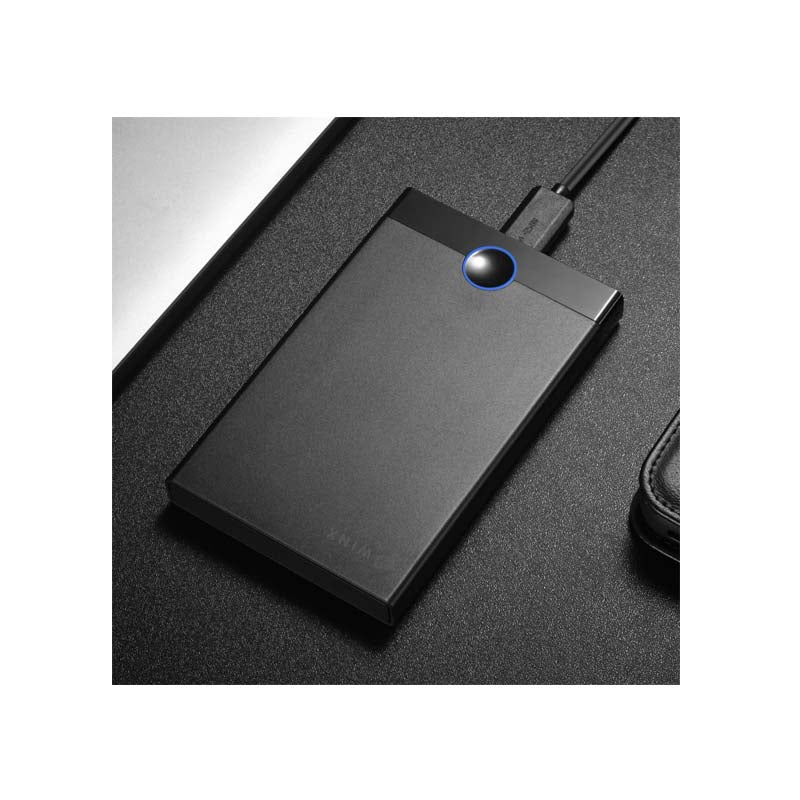 Winx Store Fast 2.5 inch Type C Enclosure - Black - Black
