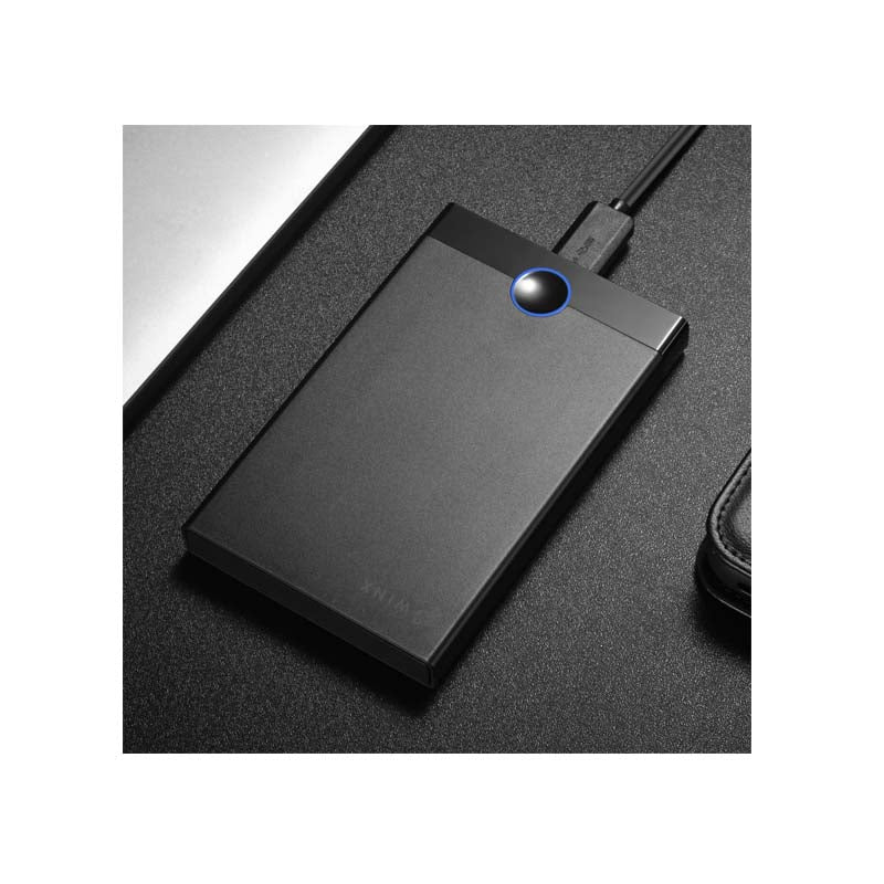 Winx Store Fast 2.5 inch USB 3.2 Enclosure - Black - Black