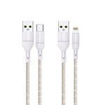 Winx USB to Type-C|Lightning Charging Cables - White