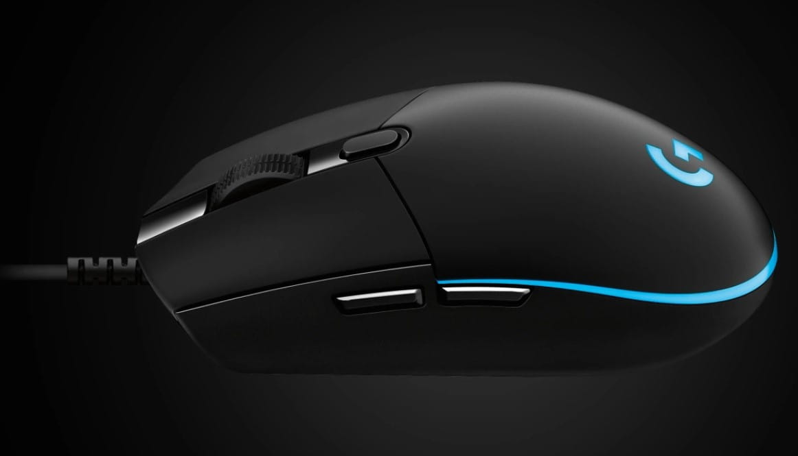 Logitech G Pro Wired Gaming Mouse - Black