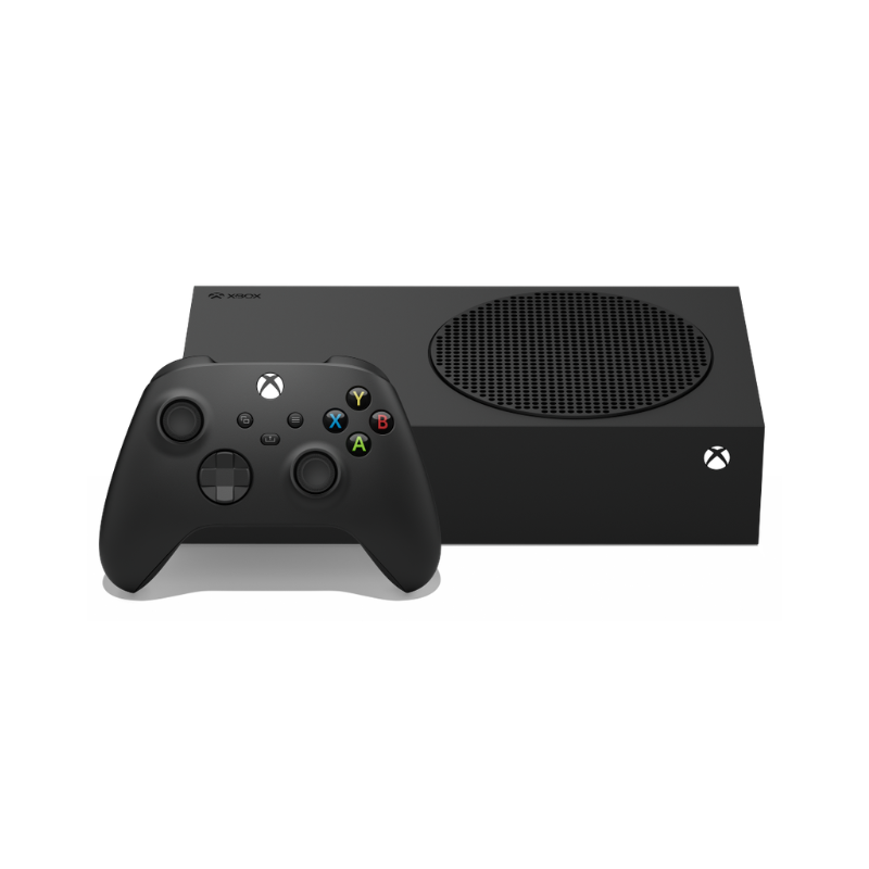Xbox Series S 1TB + 2 x Wireless Controller Black + Wired Headset - Black