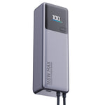 Xiaomi 165W Power Bank 10000mAh (Integrated Cable) - Silver - Silver