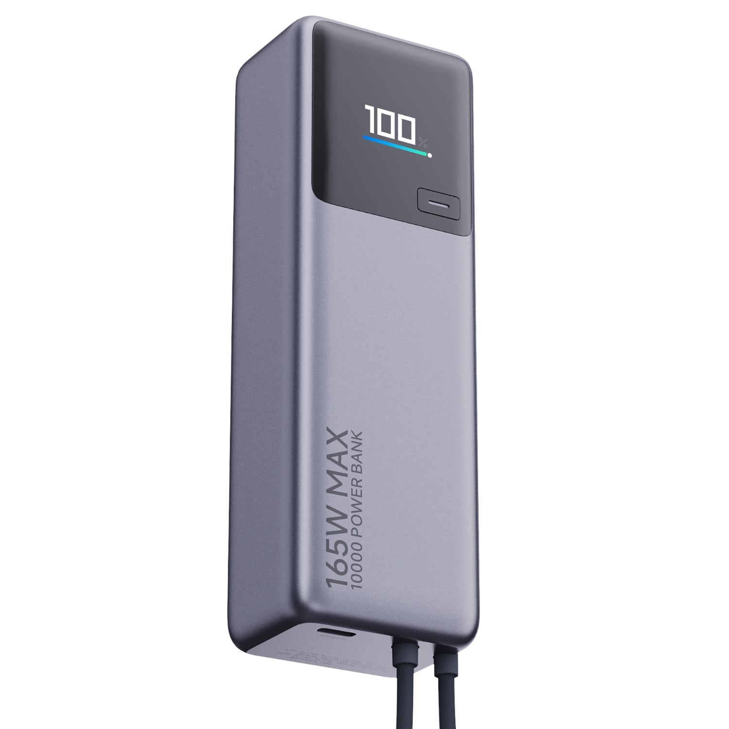 Xiaomi 165W Power Bank 10000mAh (Integrated Cable) - Silver - Silver