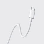 Xiaomi 3A Braided USB Type-C to USB Type-C Cable 1M - White - White