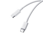 Xiaomi 3A Braided USB Type-C to USB Type-C Cable 1M - White - White