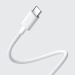 Xiaomi 3A Braided USB Type-C to USB Type-C Cable 1M - White - White