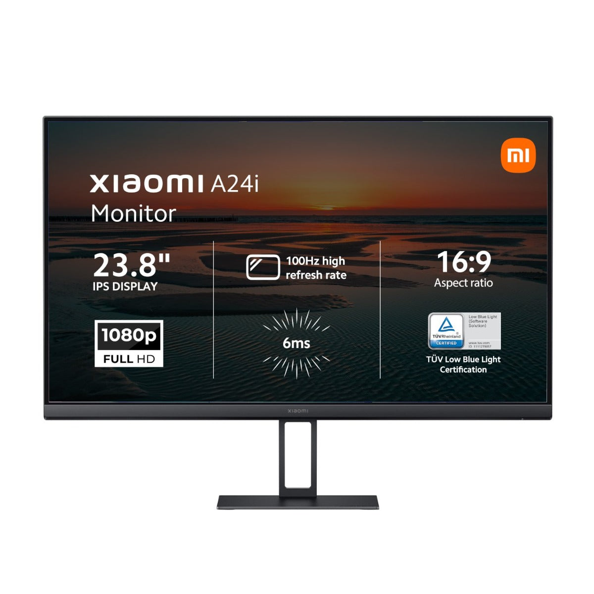 Xiaomi A24i 24 inch Full HD 1080p IPS Monitor - Black