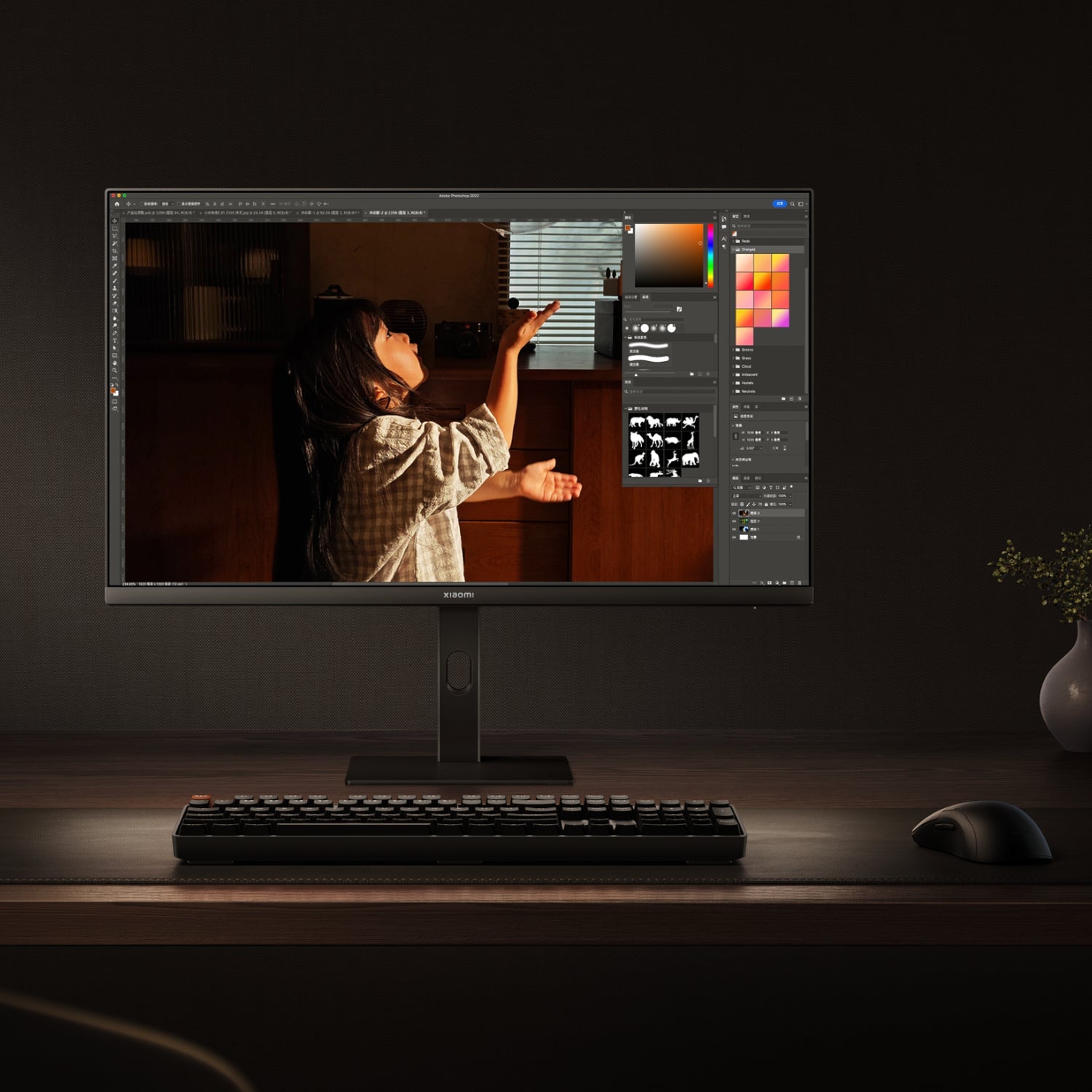 Xiaomi A27Ui 27’’ 60Hz 4K IPS Office Monitor - Black