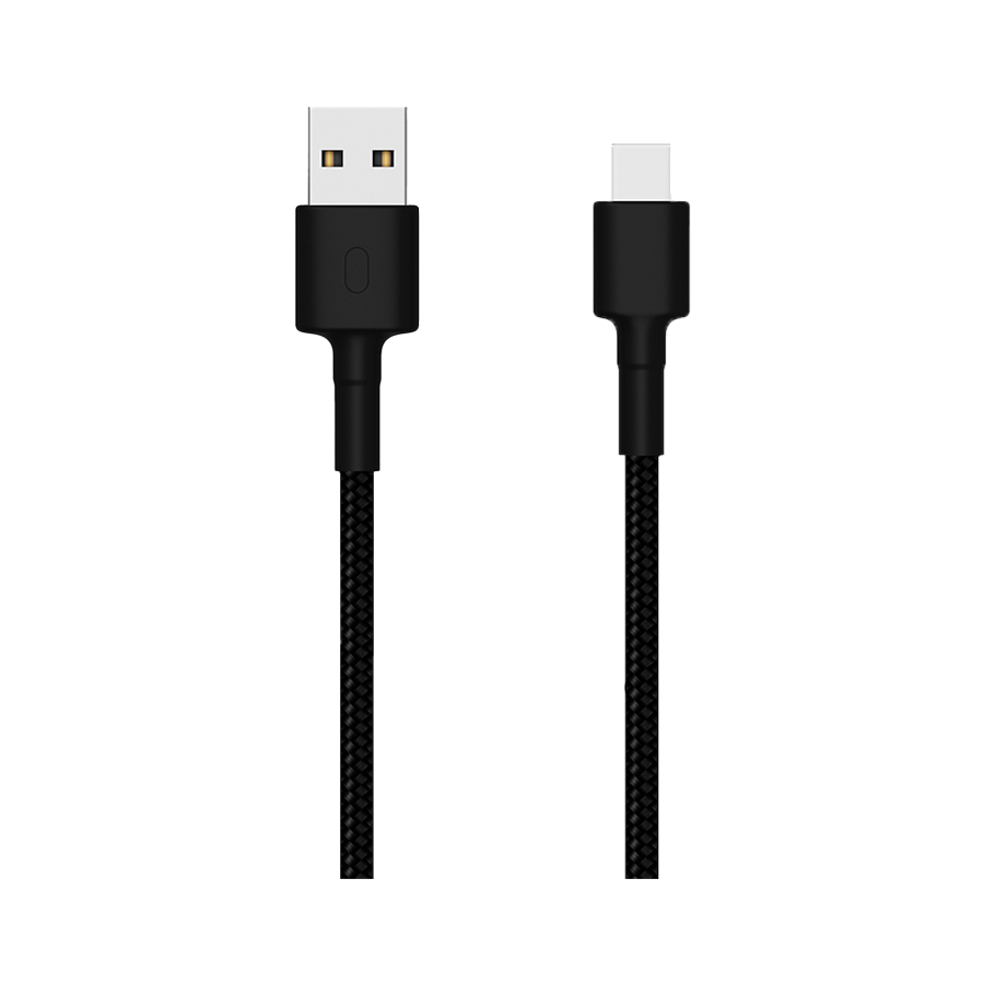 Xiaomi Braided USB Type C Cable 1m - Black - Black