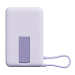 Xiaomi Magnetic Power Bank 10000 with Built-in Stand - Purple - Purple