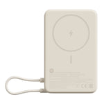 Xiaomi Magnetic Power Bank 10000mAh with Built-in Stand - Beige - Beige