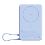 Xiaomi Magnetic Power Bank 10000mAh with Built-in Stand - Blue - Blue