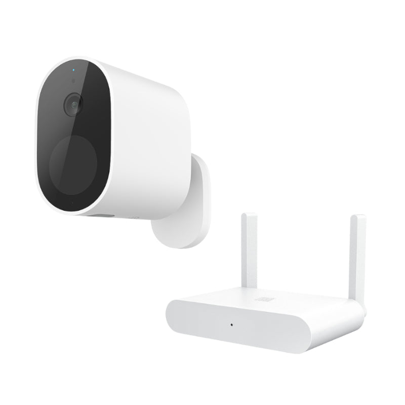Xiaomi Mi Wireless Outdoor Security Camera 1080p With Receiver - White - White