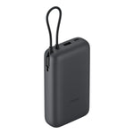 Xiaomi Power Bank 20000mAh (Integrated Cable) - Dark Grey - Grey