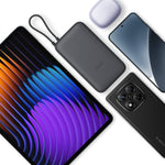 Xiaomi Power Bank 20000mAh (Integrated Cable) - Dark Grey - Grey