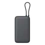 Xiaomi Power Bank 20000mAh (Integrated Cable) - Dark Grey - Grey