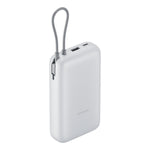 Xiaomi Power Bank 20000mAh (Integrated Cable) - Light Grey - Grey