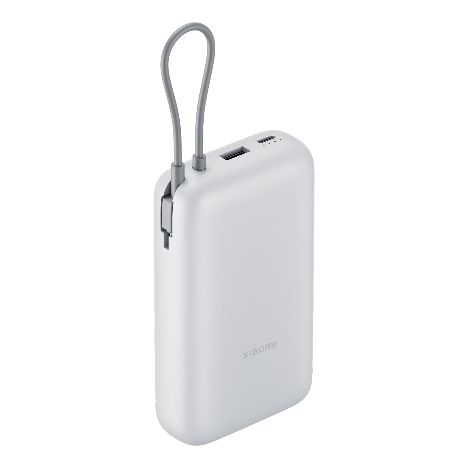 Xiaomi Power Bank 20000mAh (Integrated Cable) - Light Grey - Grey
