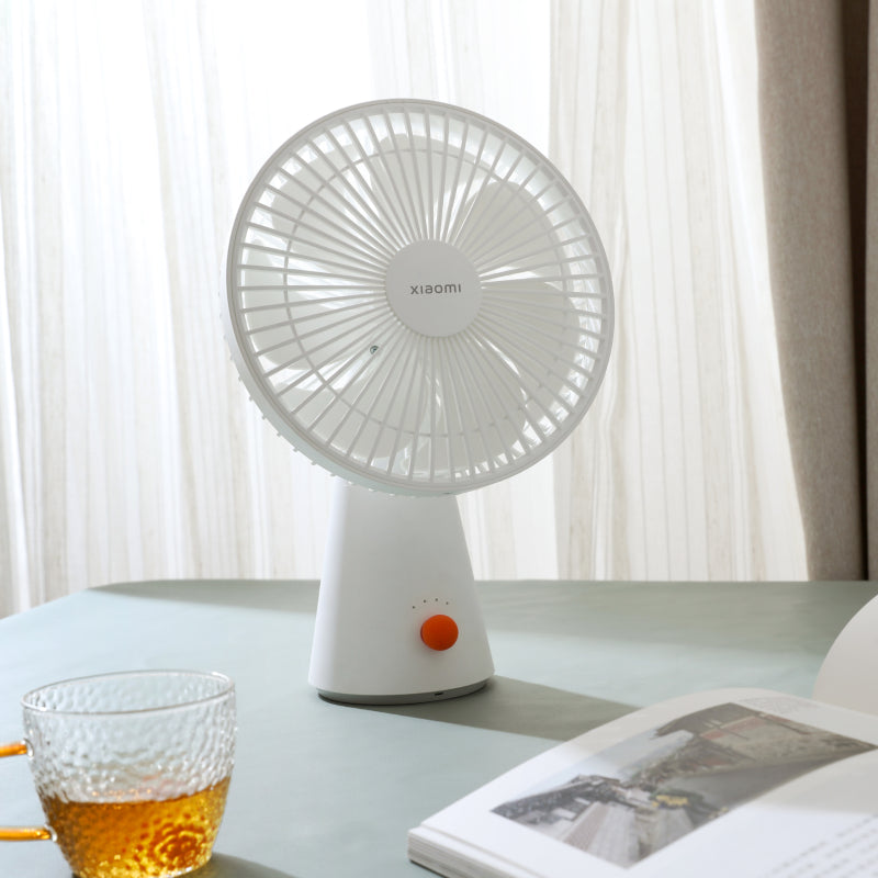 Xiaomi Rechargeable Mini Fan - White - White
