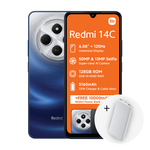Xiaomi Redmi 14C 4G Dual Sim 128GB - Blue + Xiaomi Power Bank 10000mAh 22.5W - Blue
