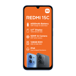 Xiaomi Redmi 15C 4G Dual Sim 128GB - Black - Black