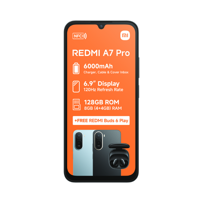 Xiaomi Redmi A7 Pro 4G Dual Sim 128GB - Black - Black