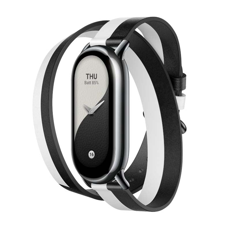 Xiaomi Smart Band 8 Double Wrap Strap - Black / White - Black / White