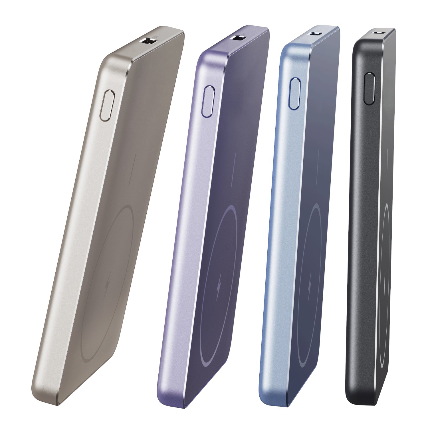 Xiaomi Super Slim Magnetic Power Bank 5000 - Blue - Blue