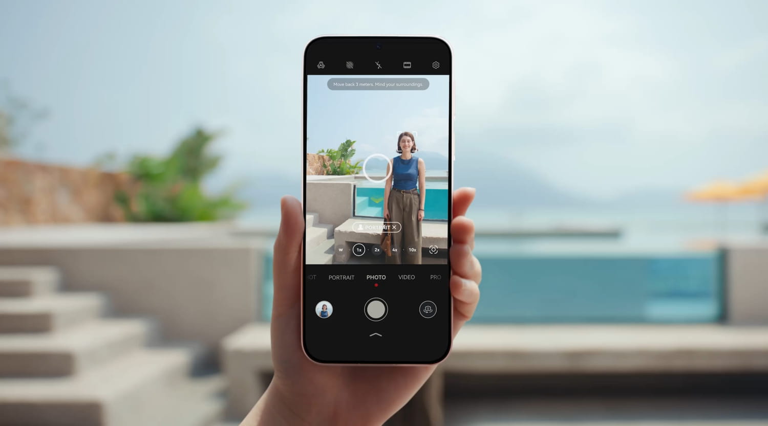 HUAWEI Pura 90s Pro AI composition video, display how to use AI composition to take ideal photos