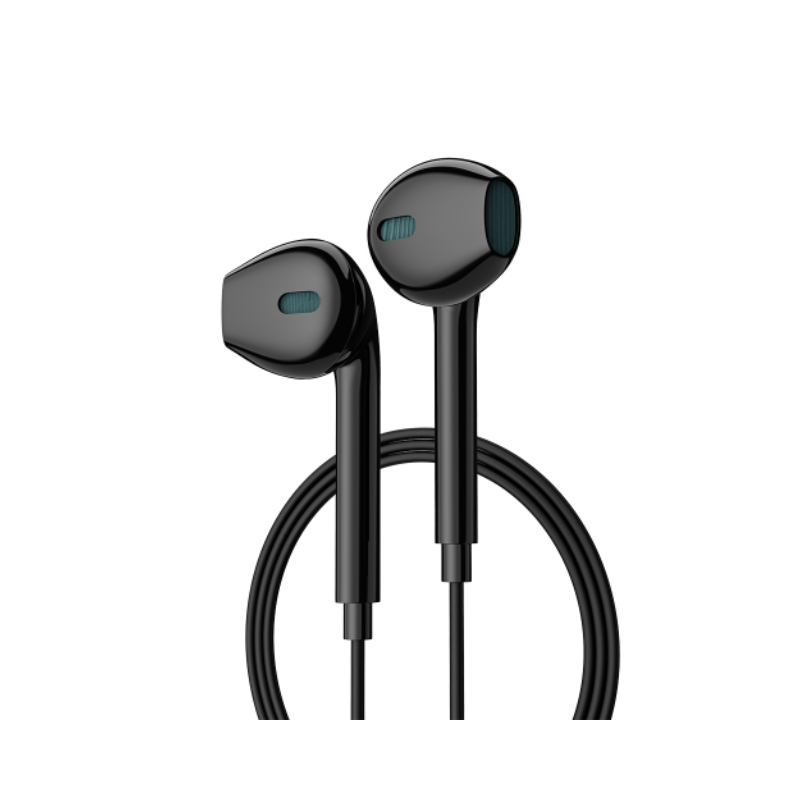 Yookie YTL-09 Wired Earphones Type-C - Black - Black