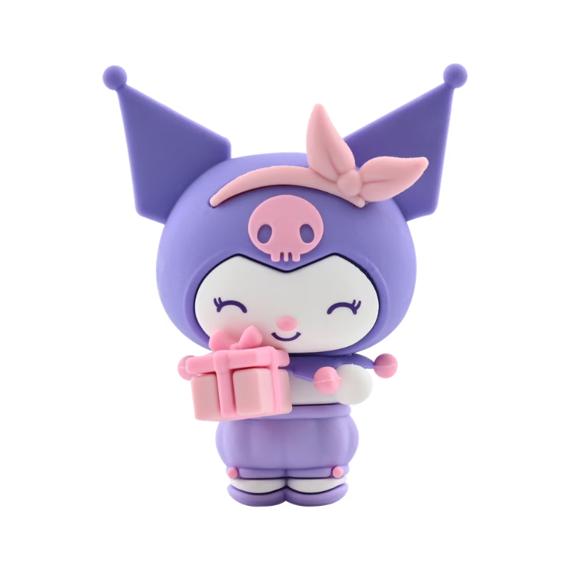 YuMe Hello Kitty & Friends 5cm Mini-Doll Kuromi Birthday Party (12) - Multicolor