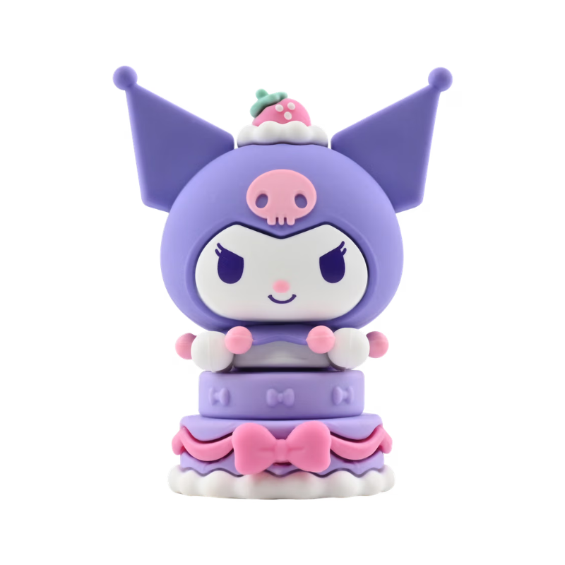 YuMe Hello Kitty & Friends 5cm Mini-Doll Kuromi Birthday Party (12) - Multicolor