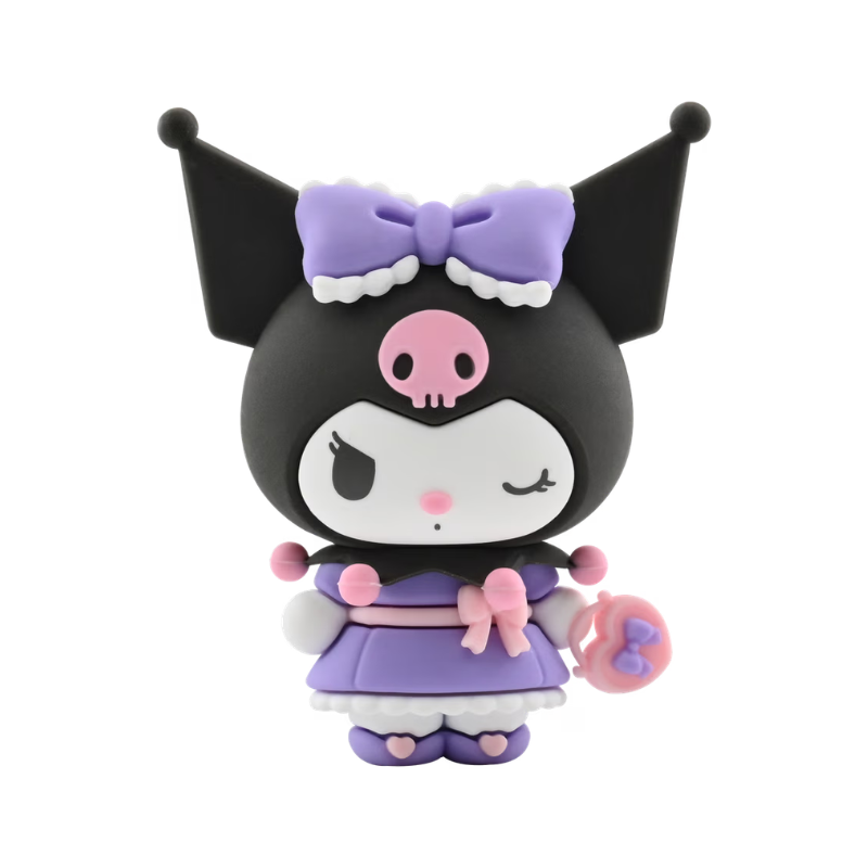 YuMe Hello Kitty & Friends 5cm Mini-Doll Kuromi Birthday Party (12) - Multicolor