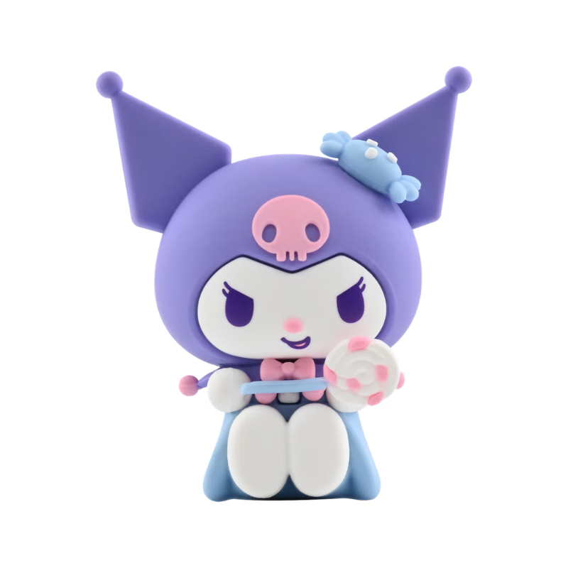 YuMe Hello Kitty & Friends 5cm Mini-Doll Kuromi Birthday Party (12) - Multicolor