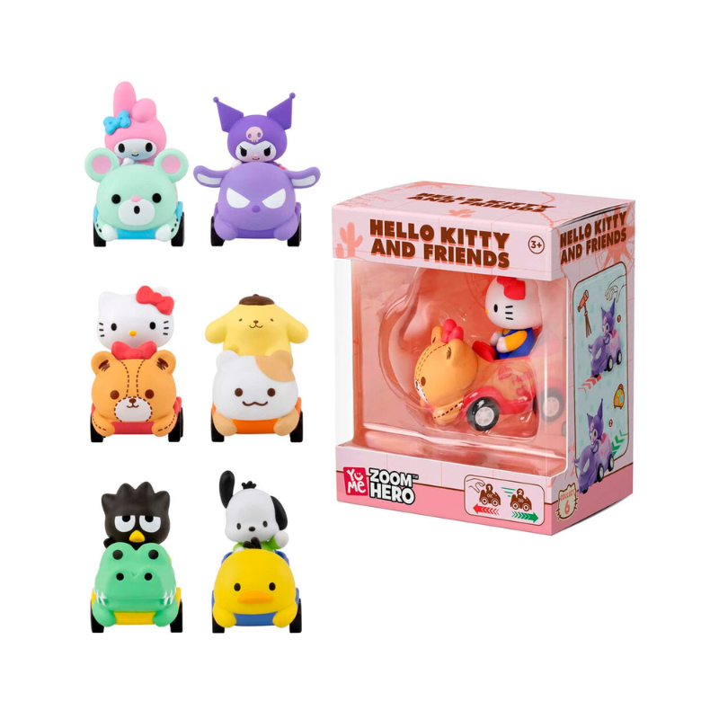 YuMe Hello Kitty & Friends Zoom Hero Window Box Series 1 - Multicolor
