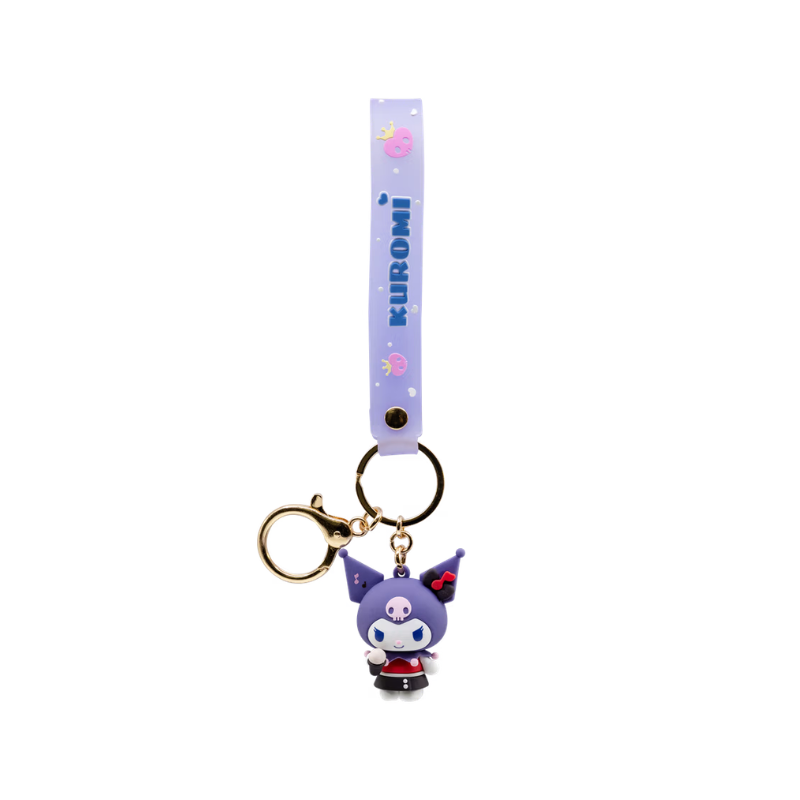 YuMe Hello Kitty Kuromi Cute Outfit Keychain & Strap S1