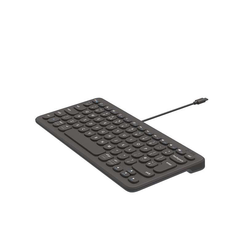 ZAGG Connect Wired 12 Inch Keyboard Type-C - Grey - Grey