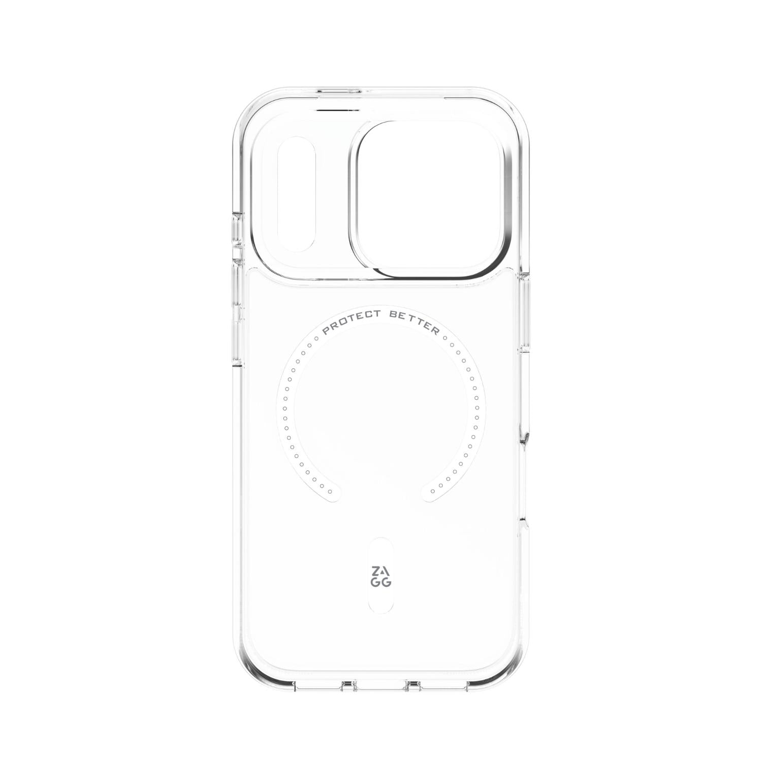 ZAGG Crystal Palace Lite Snap Case For Apple iPhone 18 Pro / 17 Pro - Clear - Clear
