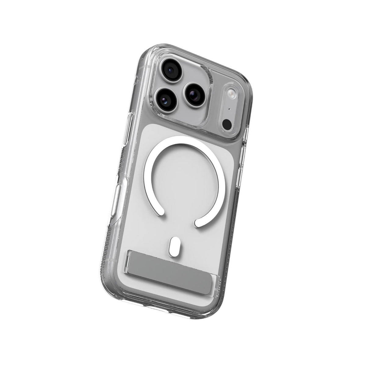 ZAGG Crystal Palace Snap With Kickstand For Apple iPhone 18 Pro / 17 Pro - Clear - Clear