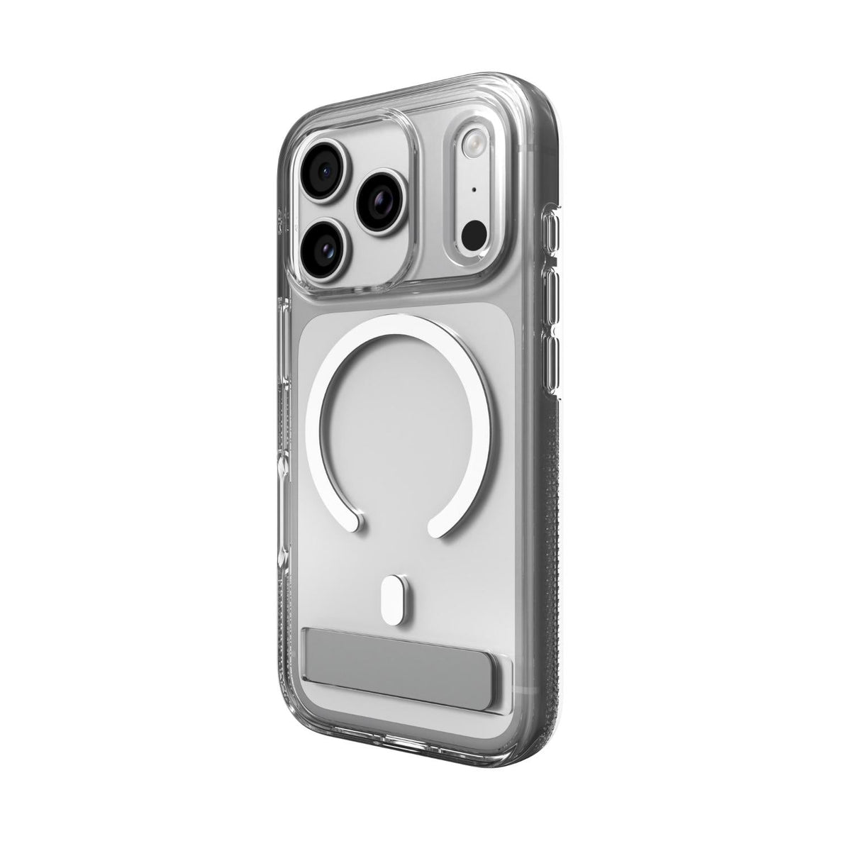 ZAGG Crystal Palace Snap With Kickstand For Apple iPhone 18 Pro / 17 Pro - Clear - Clear