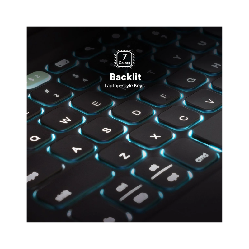 ZAGG Pro Keys 2 Keyboard For Apple iPad Air 13 - Black - Black